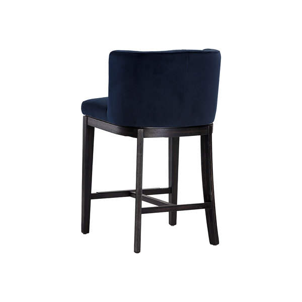 Sunpan Modern Holly Counter Stool Abbington Burnt Orange in , Navy